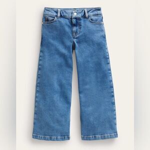 Mini BODEN Wide Leg Pants blue size 10Y NWT in packaging